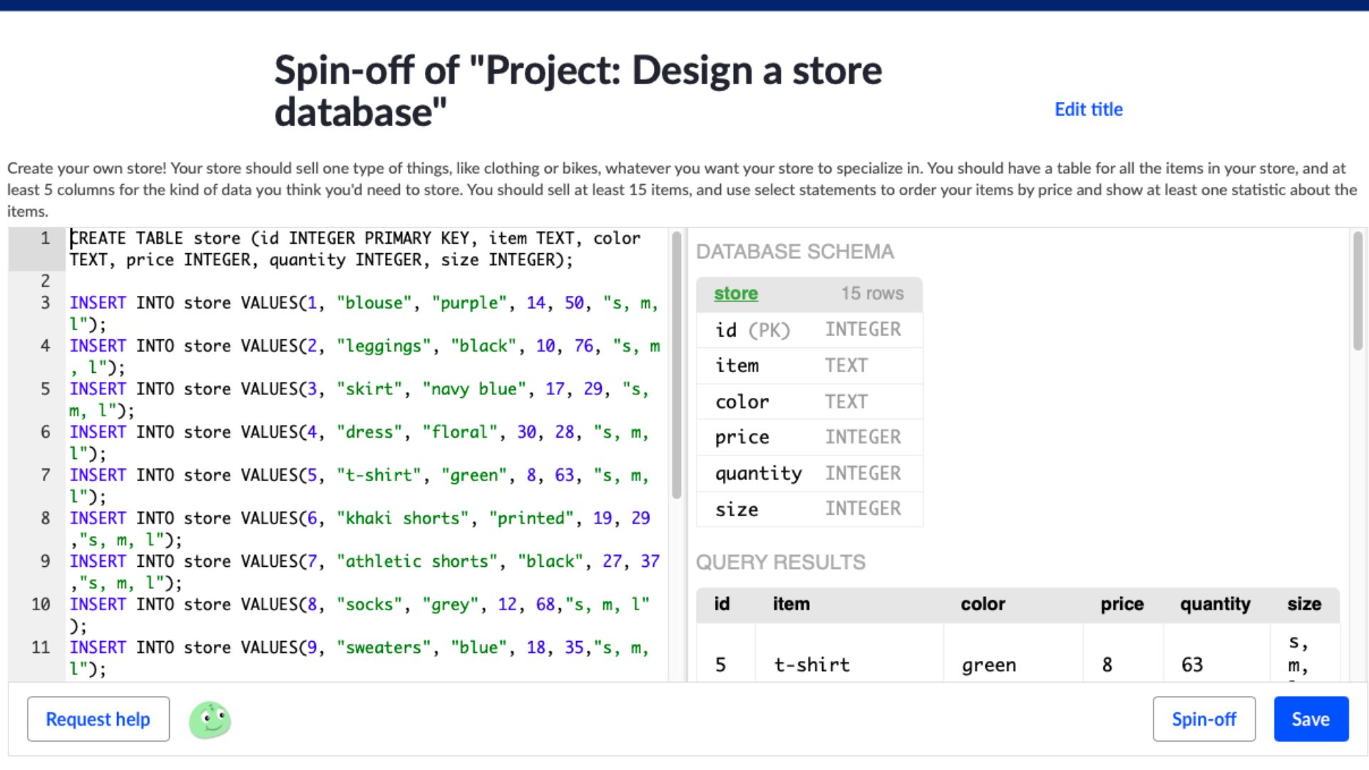 sql